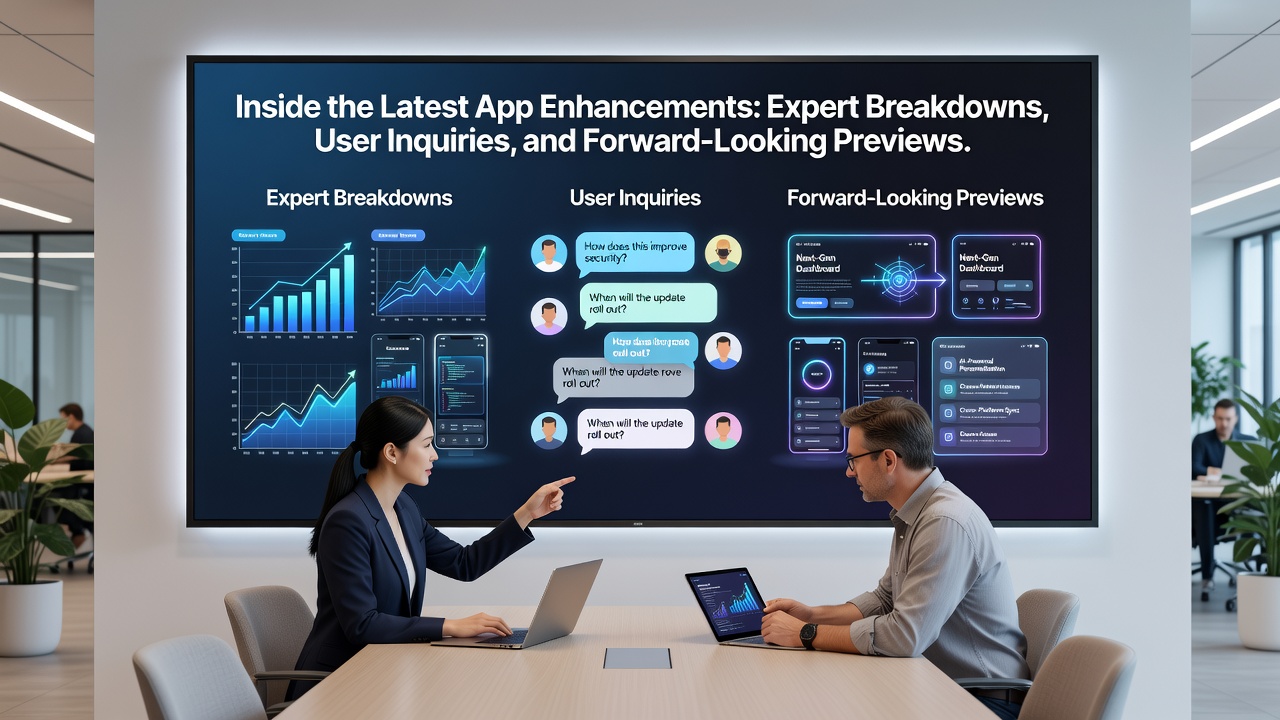 Inside the Latest App Enhancements: Expert Breakdowns, User Inquiries, and Forward-Looking Previews